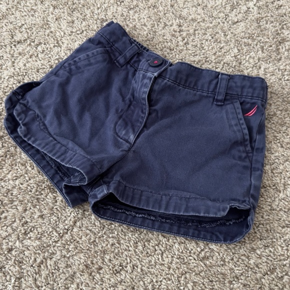 Nautica toddler girls blue shorts size 3T - Picture 2 of 3
